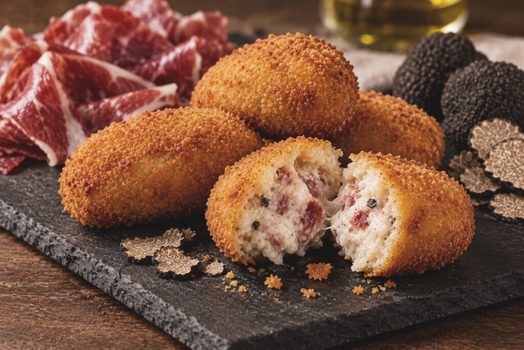 Croquettes au jambon ibérique à la truffe - L'Atelier des Croquettes