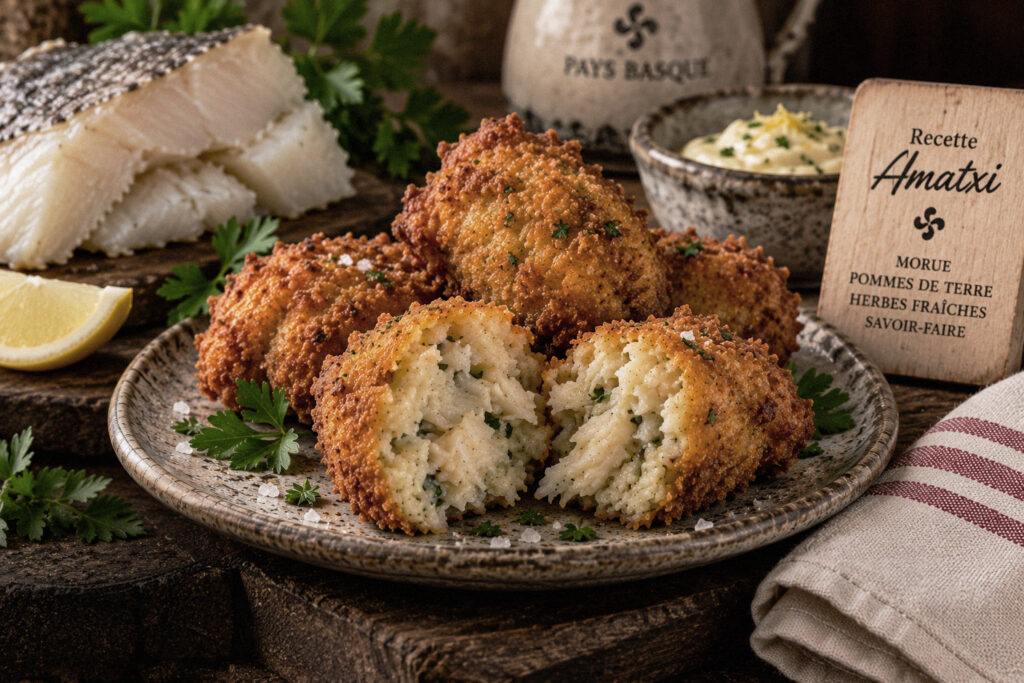 Croquettes aux accras de morue premium _ amatxi - L'Atelier des Croquettes