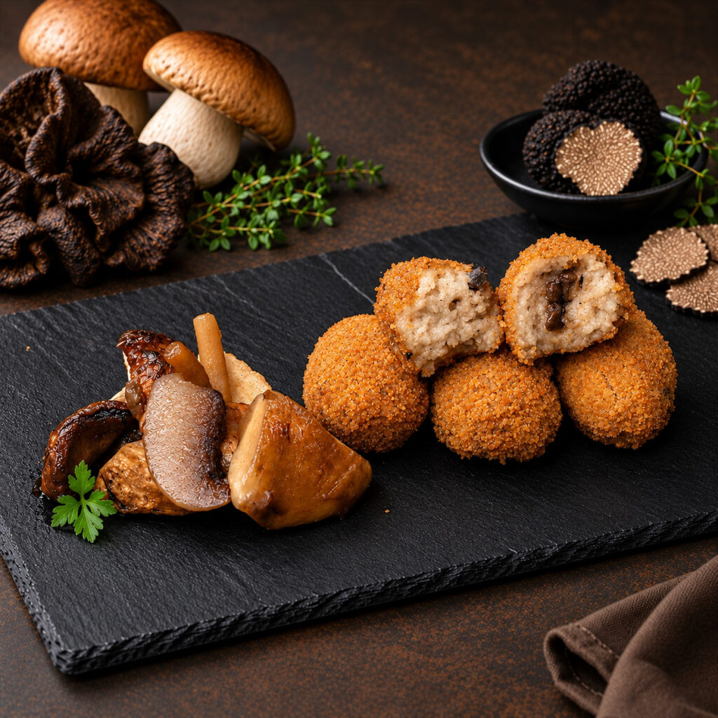 Croquettes aux cèpes - L'Atelier des Croquettes